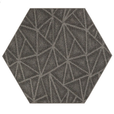 Tapis gris foncé Dibble