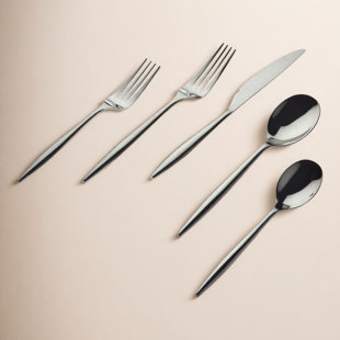 Milano 20 Piece 18/10 Stainless Steel Flatware Set, Service for 4