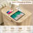 22 Inch Wide Fluted Nightstand with Charging Station-875919338
