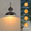 Iron Dusk To Dawn Auto Outdoor Wall Light-1611813838