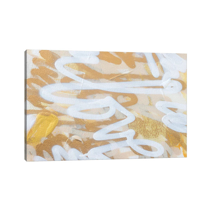 Gold Love by Kent Youngstrom - Wrapped Canvas Print