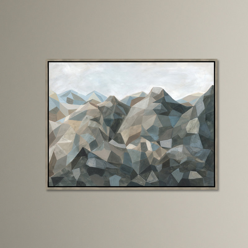 «The Rocky Mountains II - Floater Frame» par Helen Parker
