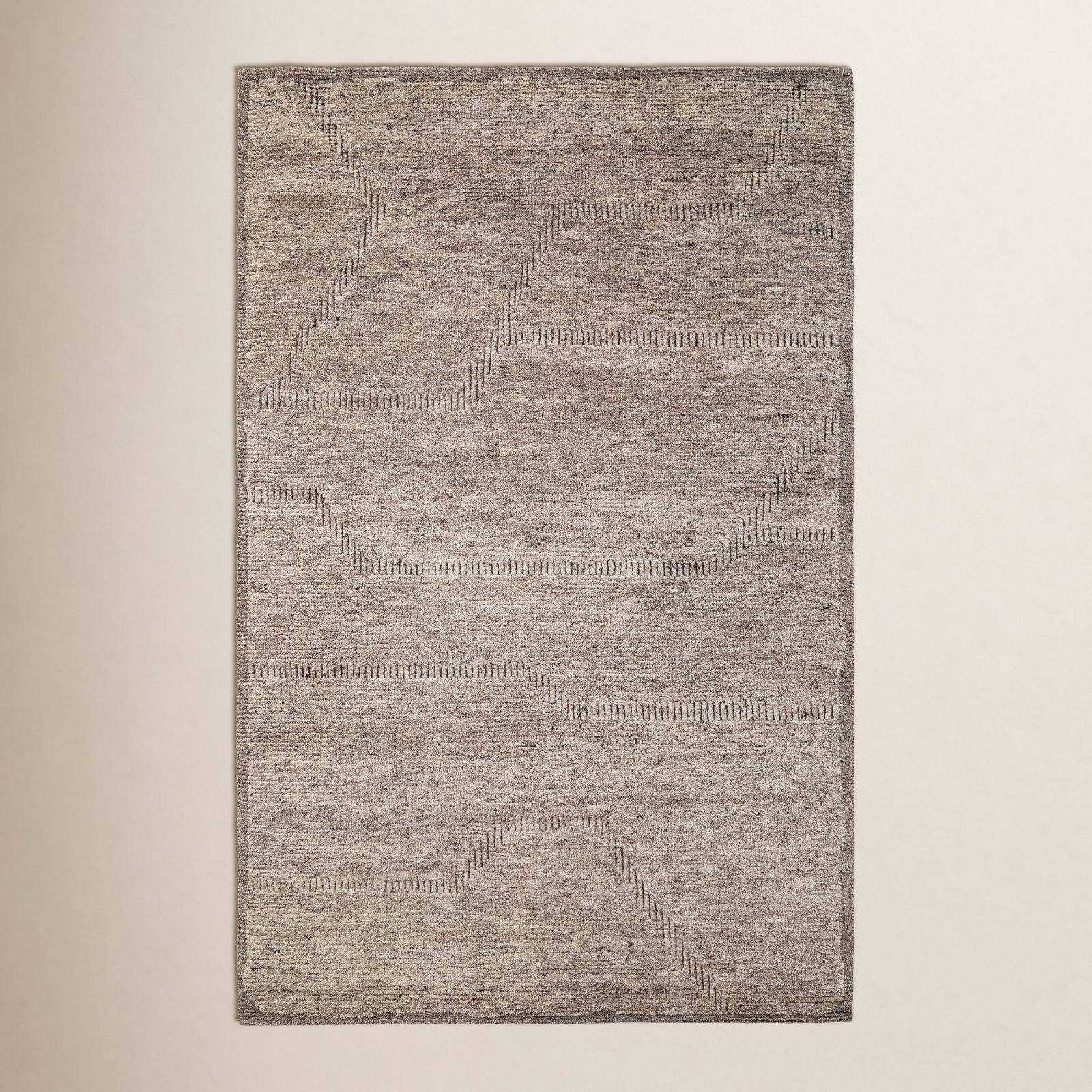 Aya Hand-Knotted Wool Rug, Rectangle 3' x 5'
