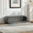 Metal Frame Chenille Upholstered Bench With Sturdy Design For Versatile Home Use No Assembly Required-128632928