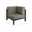 Canapé extérieur modulaire 6 pièces Allington en teck de couleur frêne-1581199217