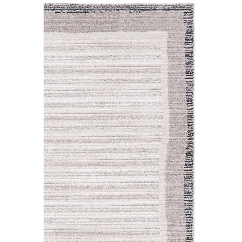 Drus 100 Performance Striped Rug, Rectangle 4' x 6'
