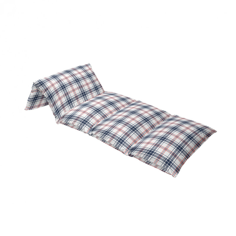 Housse de coussin d'extérieur à motif tartan anglais, H 2 po x l 27 po x P 88 po