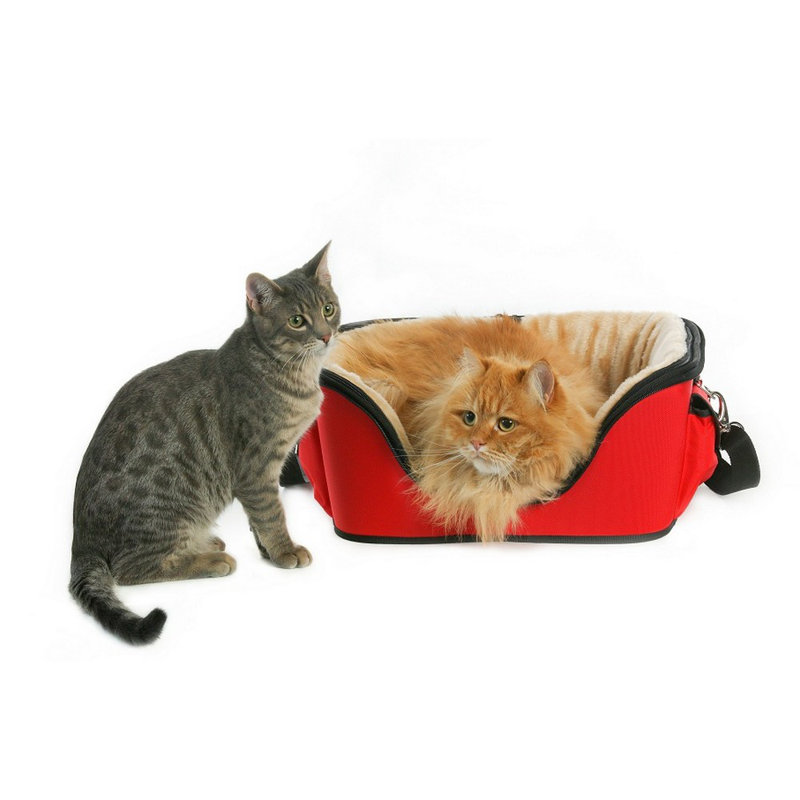 Extra Small Brown Soft Sided Airline Approved Pet Carrier
