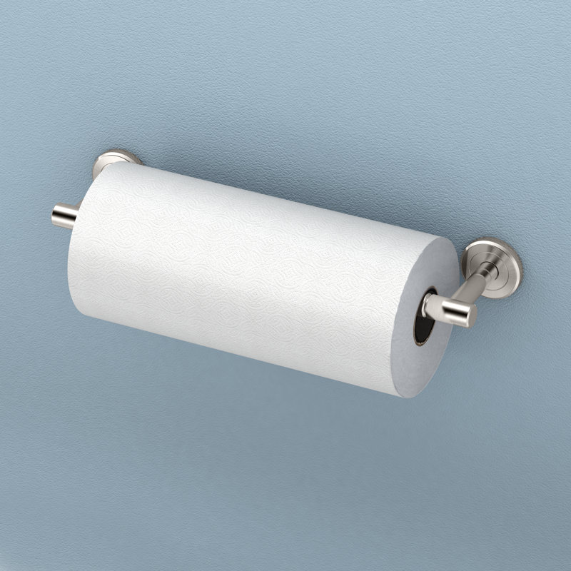 Support à papier essuie-tout Latitude II, Nickel satiné
