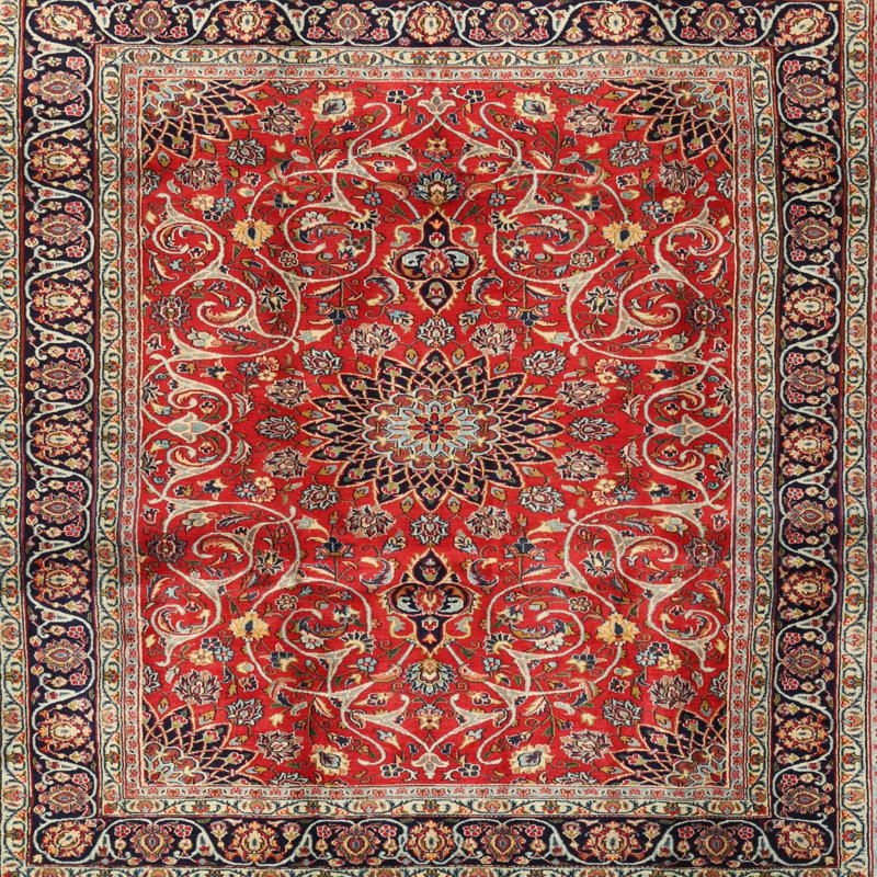 Oriental Indoor Rug, Round 4'