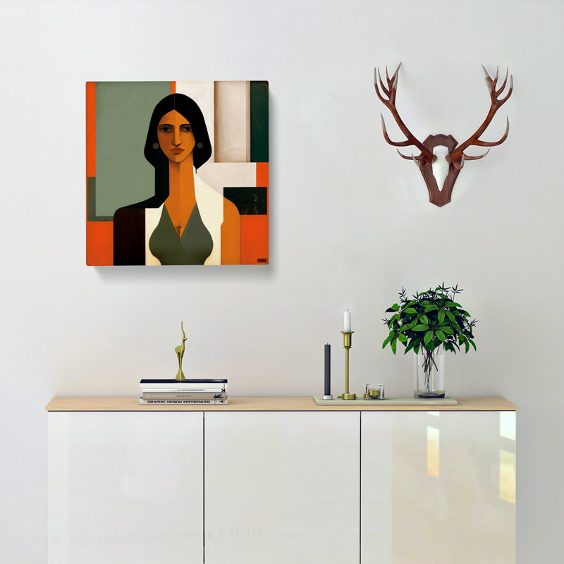 Modern Wall Art - Wrapped Canvas, 50cm H x 50cm W x 3cm D