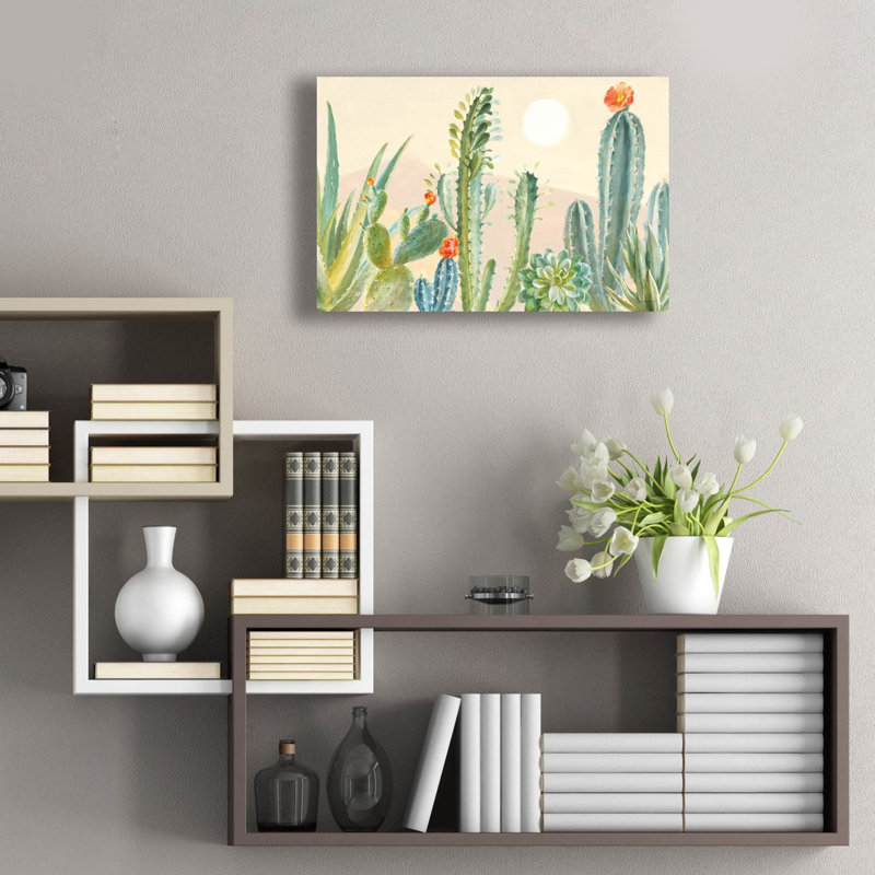  «Desert Greenhouse 1» par Danhui Nai, art mural en verre acrylique, H 16 po x l 24 po