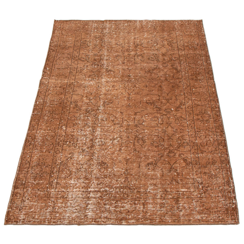 Tapis brun à transition de couleur 3 pi 8 po x 6 pi 8 po