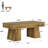 Wooden Dining Table,Rectangular Center Table,Spacious Coffee Table