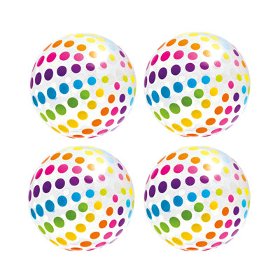 Ballon de plage géant coloré Intex Jumbo