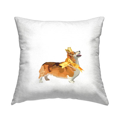 Polyester Throw Square Indoor/Outdoor Pillow Cover & Insert by Amelia Noyes