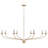 Ajahn 8 - Light Dimmable Classic / Traditional Chandelier-165686945