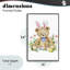 Ours en peluche printanier, estampe numérique, design par Amy Hall-662946550-662946551
