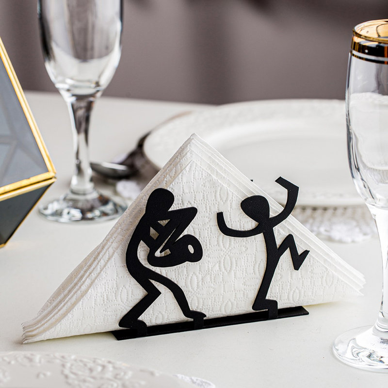 Metal Standing Napkin Holder