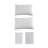 Alpine Eddie Bauer Solid Cotton Flannel Sheet Sets-57350777-57350776