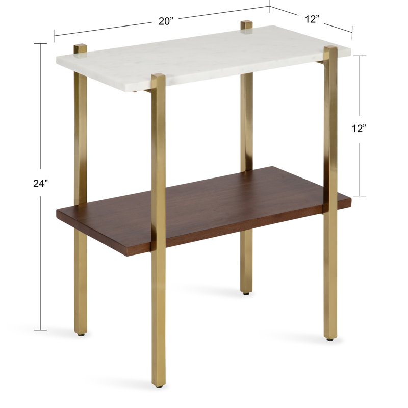 Derossitte End Table