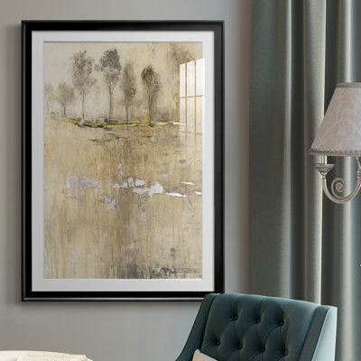 «Cloake In Mist I», reproduction encadrée de qualité supérieure - prête à être accrochée