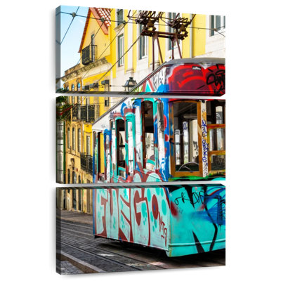 Graffiti, métro de Lisbonne