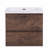 24" Floating Wall‑Mount Bathroom Vanity, Wood Melamine Cabinet with Resin & Calcium Carbonate Integrated Sink-1165978365