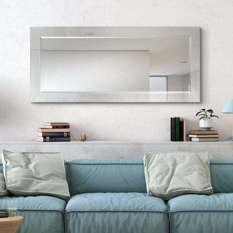 Patric Glass Rectangle Mirror, 54" H x 24" W