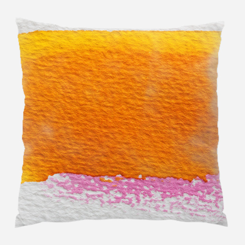 Coussin watercolour Brumiss, Microsuède, Intérieur