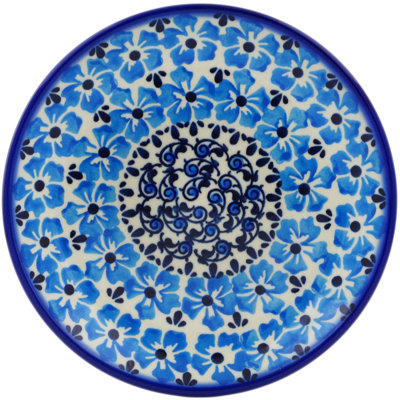Assiette d’apéritif de poterie polonaise 7 "Repass