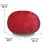 Fauteuil à billes rouge en fausse fourrure, 4 pi Des sièges confortables et relaxants. Rempli de mousse viscoélastique déchiquetée de qualité supérieure. Housse lavable pour un entretien facile. Idéal pour les chambres d'adultes. Double longévité. 45 po-1696448392