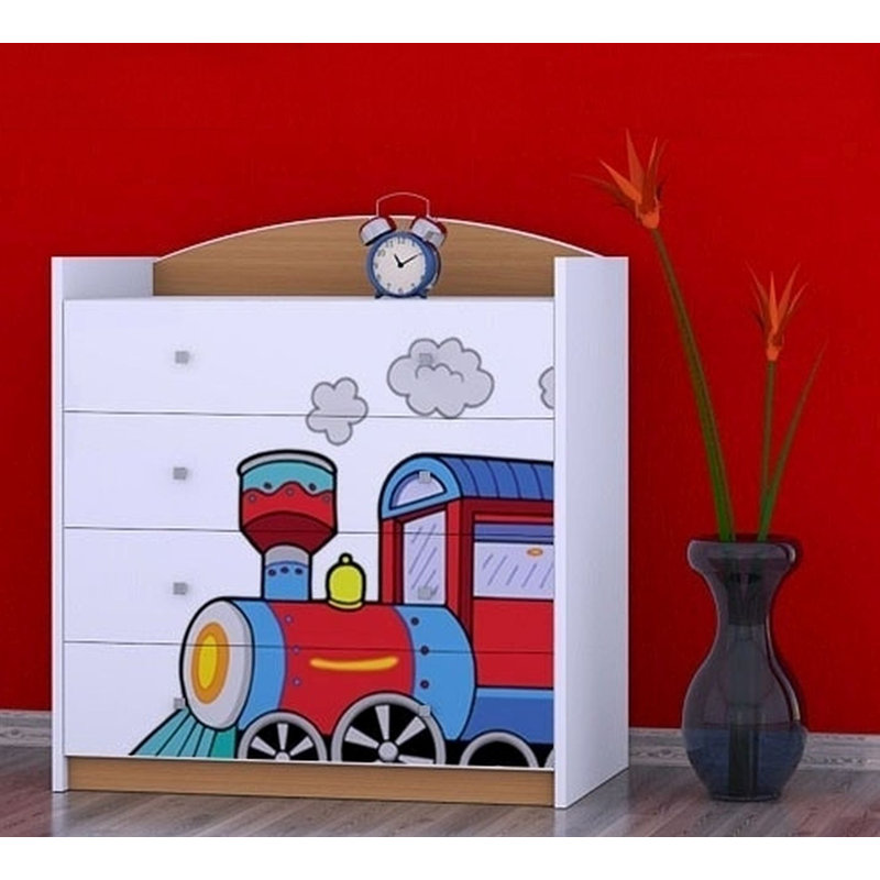 Newlin Kids 4 - Drawer Chest, Beech