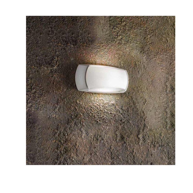 Groseiller Outdoor Bulkhead Light, White, LED