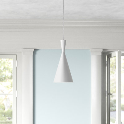 Luminaire suspendu conique à 1 lumière Bronx