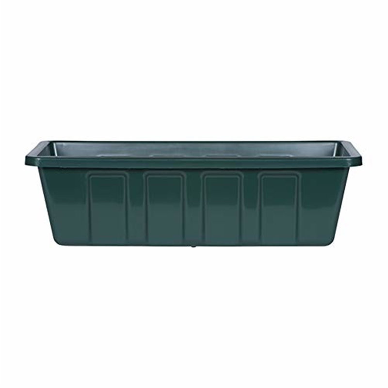 Novelty Poly-Pro Indoor/Outdoor Plastic Planter Box Liner, Green, 5" H x 18" W x 8" D