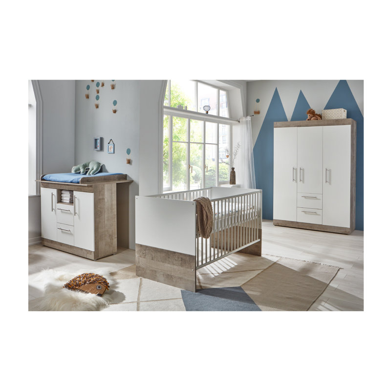 Arthur Berdt Free-Standing Shelf, 3-Piece