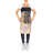 No Pattern Bib Apron