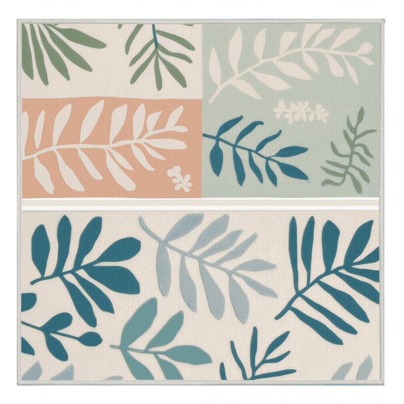 Lavender Trail Rug, Square 3'
