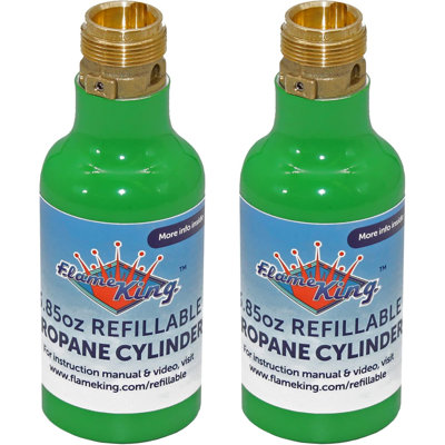 Flame King 1.2 Lb. Propane Tank