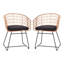 Chaise de patio avec coussins Fielder-88735389