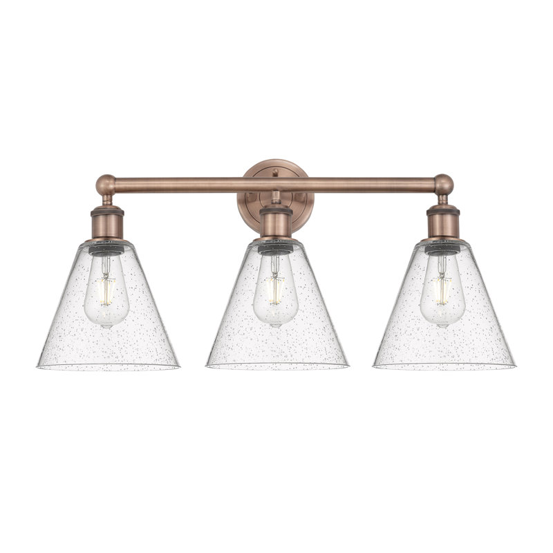Beva 3 - Light Dimmable Vanity Light, Antique Copper
