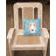  Coussin Snowflake Borzoi 14 "