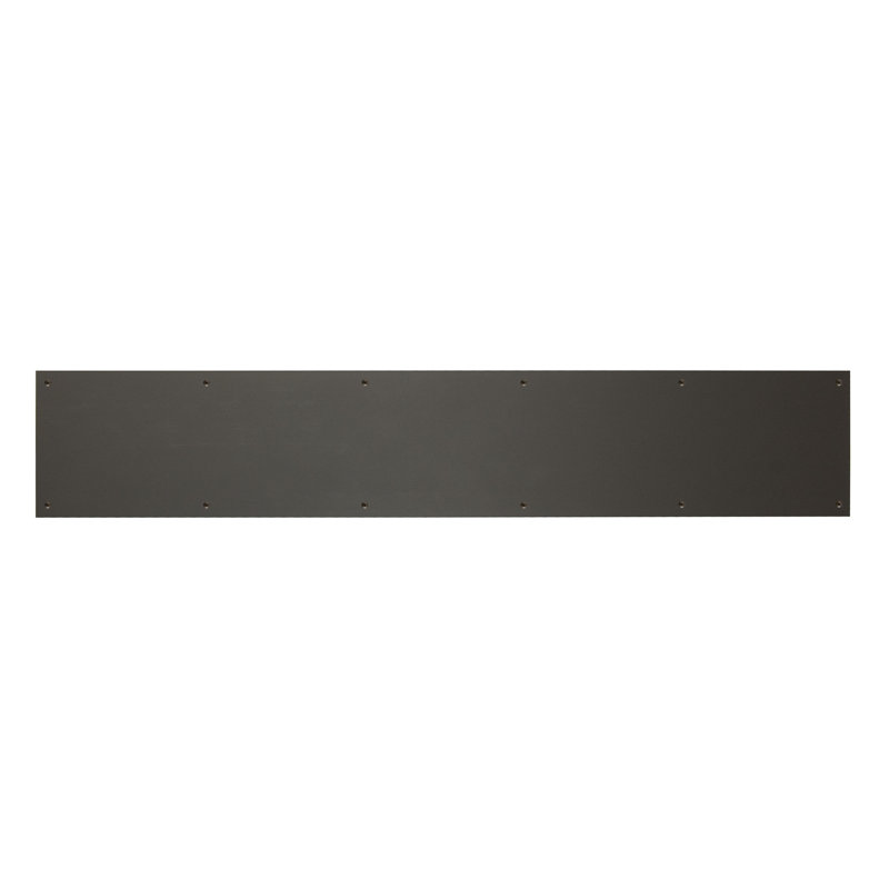Magnetic Mount Kick Plate, Oil Rubbed Bronze, 8" H x 28" W x 0.05"D