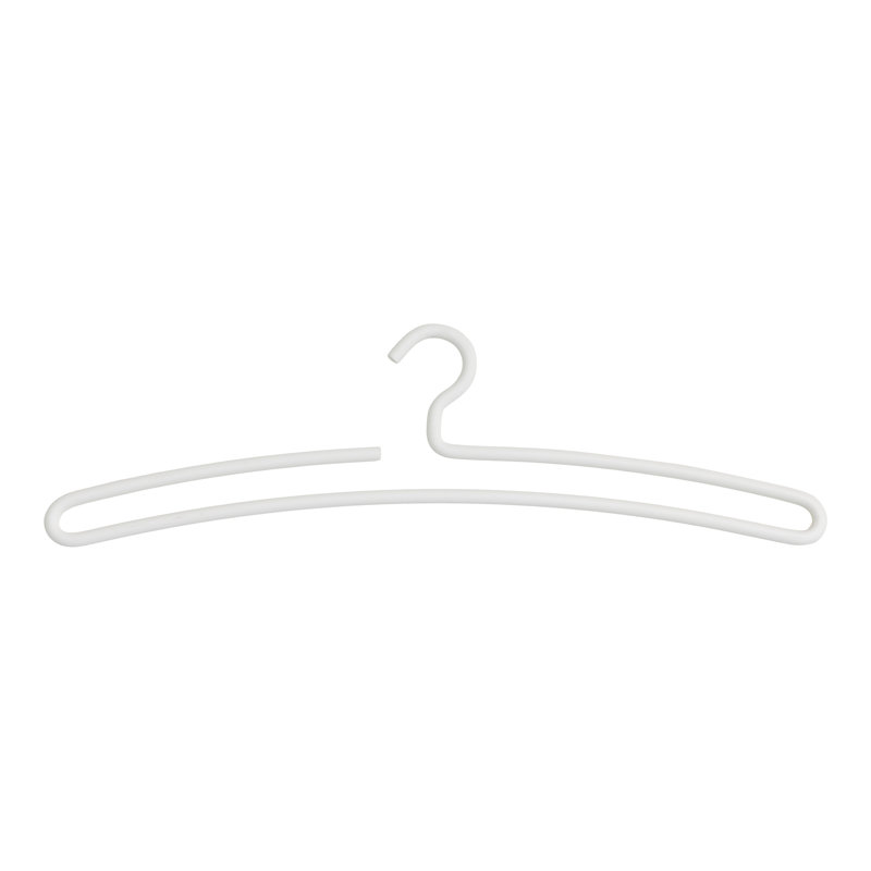 Howerton Metal Standard Hanger for Suit/Coat, White
