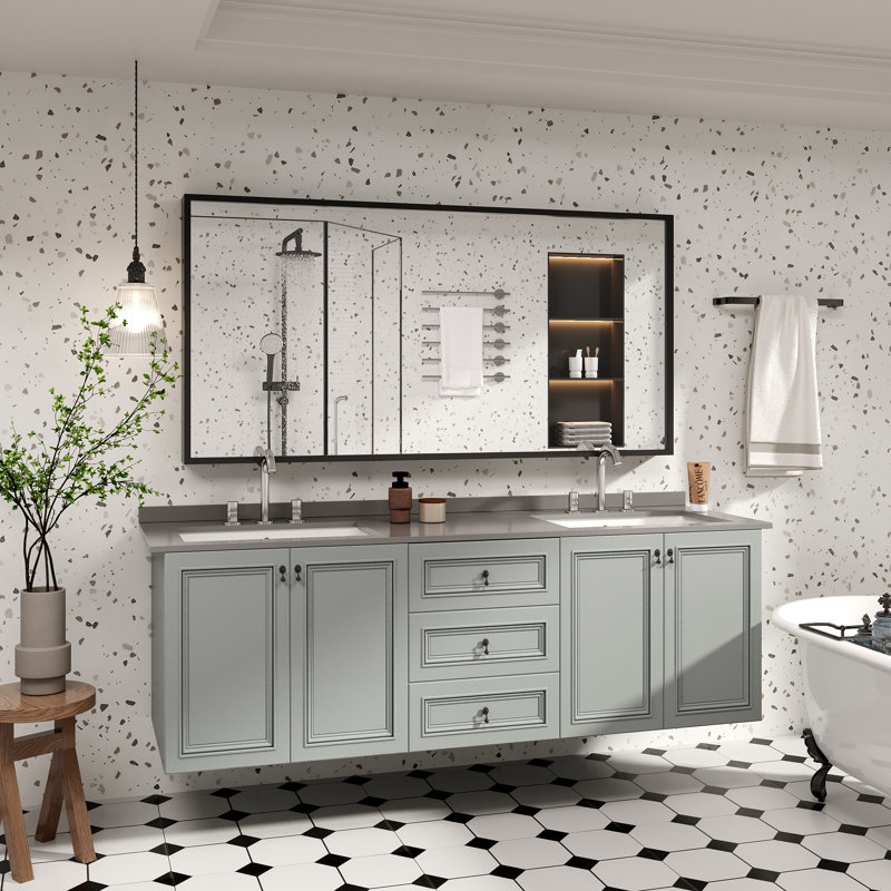 Miroir de salle de bain mural, 60 po x 30 po