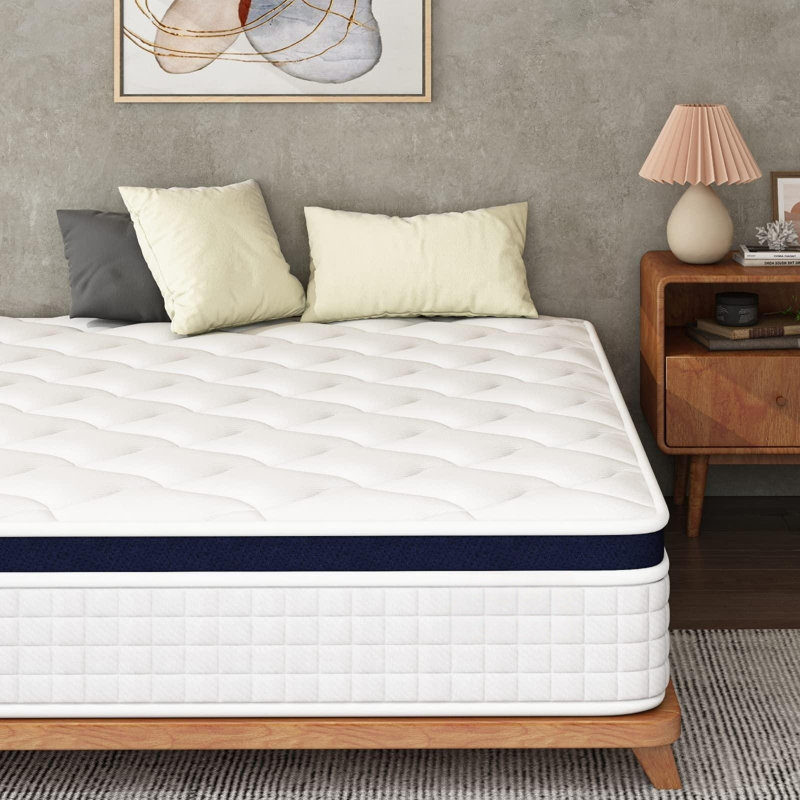 Matelas pour canapé-lit en mousse viscoélastique de taille moyenne 10 po Alwyn Home Liskeard