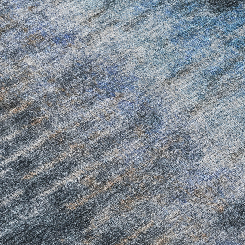 Machine Washable Indoor/Outdoor Bingel ACN2318 Casual Rug, Rectangle 10' x 14'