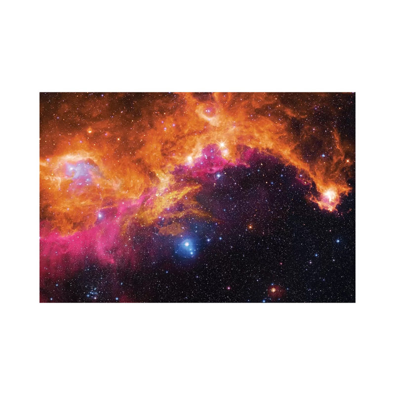 Seagull Nebula (IC 2177) II by Robert Gendler - Wrapped Canvas Print, 20.32 cm H x 30.48 cm W