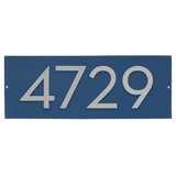 Floating 1-Line Wall Address Plaque